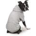 Zack & Zoey Basic Hoodie for Dogs - Size 20 Large, Heather Gray - Buy Online on GoSupps.com