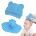 2 pieces baby ridge blue milk scab baby remove brush crucon baby plastic baby hair crown silicone scalp massage brush baby hair ridge for baby suitable for newborns baby