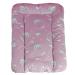 Baby'nness Waterproof wrapping - high quality wipeable easy to clean - expand your changing area with diaper documents - moon star pink 50x70 cm 50x70 cm mondrosa