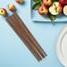  ANDRESLAD ANDRESLAD 6 Pairs Chicken Wings Wooden Hotpot Chopsticks Wooden Camping Chopsticks Japanese Saibashi Chopsticks for and Frying Chopsticks for Brown - Buy Online on GoSupps.com