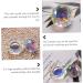 FRCOLOR Crystal Glass Slico Cosmetic Money Cabinet Key Safe Safety Weible Nail Cup Crystal Nail Styling Tool Nail Dappen Bowl Nail Bowl Care Tool Pen Holder Women - Buy Online on GoSupps.com