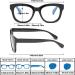 Oversized Reading Glasses for Women - 3 Pack Blue Light Blocking Spring Hinge Readers in Black Leopard & Grey - +0.75 Magnification - Buy Online on GoSupps.com