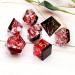 Haxtec Sharp Edge Red Blood Swirls DND Dice Set - Resin D&D Dice for RPG Dungeons and Dragons - Devil Soul Gift - Buy Online on GoSupps.com