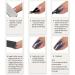 MAYCHAO 9D Cat Eye Gel Nail Polish Set with Magnet Stick 6 Colors Nail Polish Gel Set Suitable for Nail Salon DIY at Home Spring Gel Polish Kit with Gift Box - Buy Online on GoSupps.com