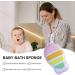 Children's Sponge for Bathing Children's Bath Scrubber Cute Shapes Natural and Safe Shower Sponge Reusable Body Washer Cute Bathroom Accessories for Sensitive Skin Children Shower Fish Pink - Buy Online on GoSupps.com