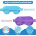 Heated Eye Mask for Dry Eyes Relief - Moist Heat Compress Therapy for Styes - Microwavable & Reusable - Includes Gel Eye Mask (1-Pack) - Buy Online on GoSupps.com