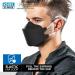 KIMARS KN95 Face Masks 50 Pack - Breathable & Comfortable Black Disposable Mask for Adults - 1 Count (Pack of 50) - Buy Online on GoSupps.com