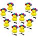 Huyath Duck Hair Clips | Plush Yellow Duck Hairpin Yellow Duck Design Plush Hairpin Collection for Kids Women Girls - Buy Online on GoSupps.com