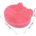 Minkissy 2 1 Makeup Brush Cleaning Pad Silicone Makeup Brush Makeup Brush Pad Brush Scrubber Mat Silicone Brush Cleaner Brush Cleaner Pad Cosmetic Brush Drying Rack Silica Gel Portable Red - Buy Online on GoSupps.com