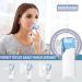 Buy Noiseless Mesh Nebulizer Set - USB Rechargeable Inhalation Devices for Adults & Children | Blue Mouthpiece & Masks - Buy Online on GoSupps.com