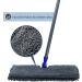 Masthome Microfiber Flip Mop  Flat Dust Mop with 4 Washable Mop Pads Refills and 1 Cleaning Comb  Dual-Action Wet Dry Mop for Hardwood Laminate Ceramic Marble Tile Floor Cleaning Double-Sides Microfiber Mop - Buy Online on GoSupps.com