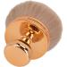 Makeup Brush Compact Electroplated Handle Mushroom Head Skin-Friendly Home Foundation Brush for Dressing Table - Buy Online on GoSupps.com