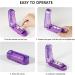 Purple Pill Splitter - Adjustable Stainless Steel Cutter for Small & Large Pills - Buy Online on GoSupps.com
