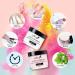60g Pink Acrylic Powder for Nail Extension - Large Capacity False Nail Powders for Carving, No Lamp Needed - Buy Online on GoSupps.com