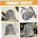 Ipetboom 2pcs Hair Dryer Storage Bag Travel Hair Dryer Storage Bag for Hair Dryer Carry Bag Drawstring 30.00X25.00X0.50CM Grey - Buy Online on GoSupps.com