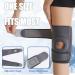 MAYKI Adjustable Knee Support Brace for Men/Women - Patella Gel Pad, Breathable Design for Arthritis & Ligament Damage - Running & Weight Lifting - Grey - Buy Online on GoSupps.com