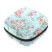 Storage bags for women's bandages vintage napkins pink flowers menstrual cup portable women's bandages storage bags female menstruation first period bag