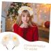 Beavorty Flower Headband Garland Vintage Decor Retro Decor Flower Headpiece Hair Decoration Flower Hair Accessories for Women Prom Headpiece White The Photo Cosplay Travel Fabric - Buy Online on GoSupps.com