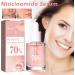 Peach 70 Niacin Serum 70% 30 ml Hyperpigmentation Facial Serum Hydrating Brightening - Buy Online on GoSupps.com