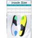 Buy Orthopedic Insoles for Men & Women - Arch Support Shock Absorption Comfort (Yellow Sizes 11.5-12.5 Men / 12.5-13.5 Women) - Ideal for Sports & Arch Pain Relief - Buy Online on GoSupps.com
