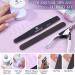 Saviland 500 Pcs Square Nail Tip & Glue Gel Kit with Mini UV LED Lamp - DIY Acrylic Nail Extension Set - Buy Online on GoSupps.com