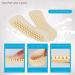 Heel Cushion Inserts - 4D Heel Pads Too Big Shoes Cushion (3pairs) - High Heel Inserts - Beige - Buy Online on GoSupps.com