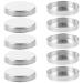 Hohopeti Plateaux Fards Paupi res Vides Aluminium 10 Pi ces 20 MM pour Palette Maquillage DIY Organisation Compacte