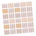 Housoutil 50 Sheet Lace Double Eyelid Sticker Eye Lid Tape for Hooded Eyes Invisible Eyelid Tape Mesh Supplies
