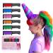 Cevioce Hair Chalk for Girls Temporary Hair Color Hair Accessories Toys for Girls Kids Teens Washable Hair Dye Girls Makeup Kits of 6 Temporary Colour Chalk Great Toy Gifts for Girls Age 4 5 6 7 8 9 10+ Easter Birthday C...
