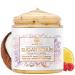 Era Organics Raw Sugar Scrub Exfoliating Body Scrub - Spa Quality Organic Body Scrub with Organic Coconut Oil & Jojoba Oil - Rejuvenating Body Scrubs for Women Exfoliation - Body Exfoliating Scrub