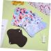 Womens Bamboo Charcoal Reusable Cloth Panties - 7pcs Set with Storage Bag | Menstrual Pad Liner Washable Fabric for Women - Buy Online on GoSupps.com