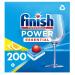 Finish Powerball All in One Deep Clean Dishwasher Tablets Lemon Sparkle 200 Tablets