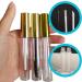 Empty Mascara Tube and Wand Glass with Brush and Funnels 10ml Empty Lip Gloss Tubes Refillable Empty Mascara Tube Portable Lip Gloss Containers for Women Girls Daily Use Gold Lip Gloss Containers - Buy Online on GoSupps.com