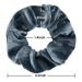 Whaline Velvet Hair Scrunchies - Blue Gray Theme, Pack of 12 Soft Elastic Hair Bands for Girls and Women - Buy Online on GoSupps.com