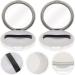 SHERCHPRY 2pcs Box Loose Powder Box Makeup Containers Powder Puff Case 5g Powder Case Eye Shadow Travel Bulk Colorful - Buy Online on GoSupps.com