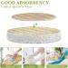 3-Pack Cleaning Kitchen Sponges Oval Bright Rainbow Stripes Kitchen Cellulose Dishwashing Wood Pulp Cotton - Buy Online on GoSupps.com