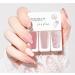 Nail Polish Nail Varnish Pink Nude Glitter 3 -in-1 Nail Polish Quick Dry Breathable French Manicure Natural Elegant Non-toxic No UV Needed Nail Polishes for Woman Home DIY Nail Art Gift - Buy Online on GoSupps.com