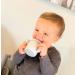 RAZBABY Oso-Cup Silicone Sippy Cup with Straw 6.5 Oz | BPA-Free Toddler Trainer Cup | Easy-to-Clean, Travel-Friendly | Dishwasher & Microwave Safe | Blue - Buy Online on GoSupps.com