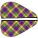 Microfiber Hair Drying Cap - Mardi Gras Plaid Soft Absorbent Towel Wrap for Curly Long & Thick Hair | Quick Dry Fast Drying - Buy Online on GoSupps.com