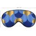 Retro Vibes Water Waves Sleep Mask - Luxury Eye Cover for Sleeping & Travel - Adjustable Strap, Blocks Light - Men & Women - Buy Online on GoSupps.com