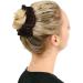 2 PCS Premium Large Dark Brown Velvet Hair Scrunchies for Women, Girls, and Kids - Updo Ponytail Bobble Scrunchy Bands - Buy Online on GoSupps.com