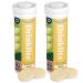 Drinklits Lemon Immune Support Tablets (2) Tube Bundle | Daily Immunity - 0g Sugar - Vitamins - Electrolytes - Herbal Blend | 20 Servings 10 Tablets per Tube Lemon 20 Count (Pack of 1)