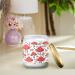 Orange Lemon Aromatherapy Candles - Scented 7 oz Jar | Long Lasting Home Fragrance Gift Set for Women | Birthday Present with Red Mushroom Pattern - Buy Online on GoSupps.com