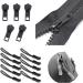 YaHoGa 143 PCS Zipper Repair Kit with Install Plier - Ideal for Bags, Jackets, Tents, Backpacks, Sleeping Bags - Buy Online on GoSupps.com