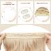 Feshfen Invisible Hair Extensions - Honey Blonde & Platinum Blonde Curly 45cm | Adjustable Secret Hair Part for Women - Buy Online on GoSupps.com
