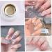 Chrome Nail Polish 3PCS Metallic Gel Nail Polish 3 Grams Fast Drying Metallic Nail Polish Long Lasting 3D Gel Nail Art Chrome Gel Polish Beauty Products - Buy Online on GoSupps.com