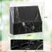 Dfsuiwk 8-Hole Acrylic Eyelash Tweezers Holder Stand with Dust Cover - Black | Organizer Storage Display Box for Beauty Salons - Buy Online on GoSupps.com