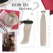 Moresoo 14 Inch Blond Bonding Extensions - Real Remy 50 Strand U-Tip Hair Extensions #60A - 40g Pre-Bonded Real Hair - Buy Online on GoSupps.com