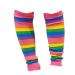 Baby Kids Boys Girls Rainbow Stripe Leg Warmers Age 6 months up to 5 years old Pink