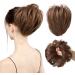 Hair Chignon 1 Piece Ball Head Wig Ring Natural Fluffy Long Beard Curly Hair Ring Ponytail Braid Hair Extension Hair Wig Bag Bun Messy Bun Hair Piece (Color : Black brown) - Buy Online on GoSupps.com